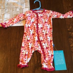 Kickee Pants ruffle coverall